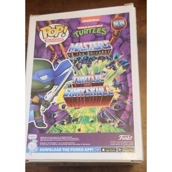 Funko Pop! Vinyl: Teenage Mutant Ninja Turtles - Leonardo - Target NEW - Picture 3 of 6